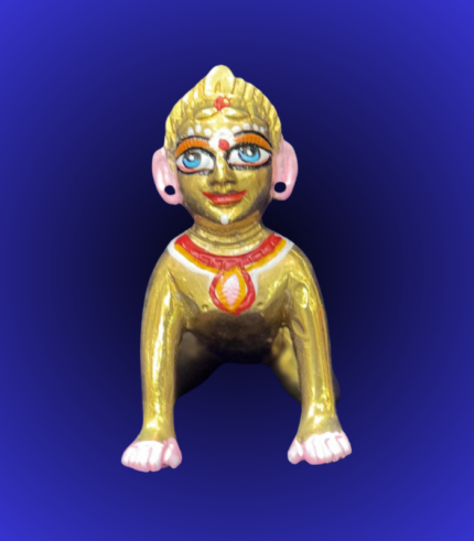 Balabhadra Crawling Child Idol – Handcrafted Showpiece