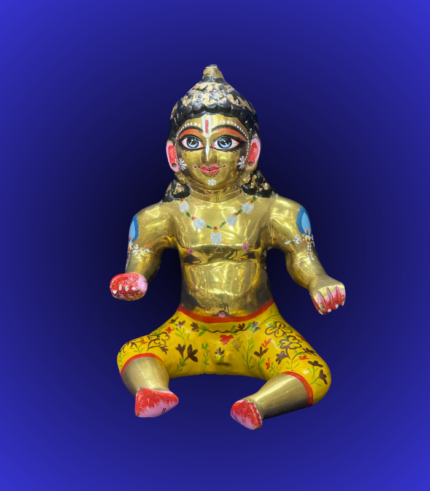 Jagannath Sacred Flag Wooden Stand (Single Piece)